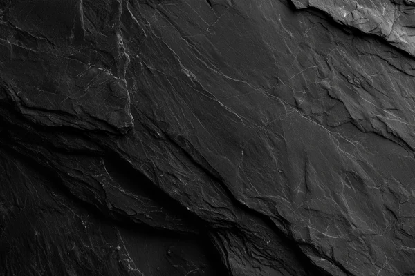 Dark Fractured Slate Surface