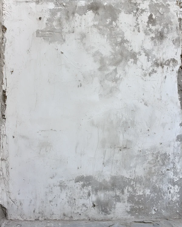 Worn White Painted Concrete Wall