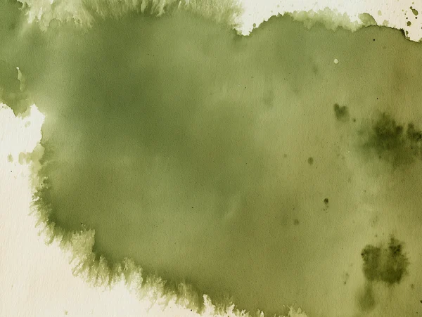 Olive Green Watercolor Wash