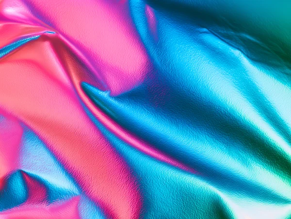 Iridescent Metallic Fabric Texture