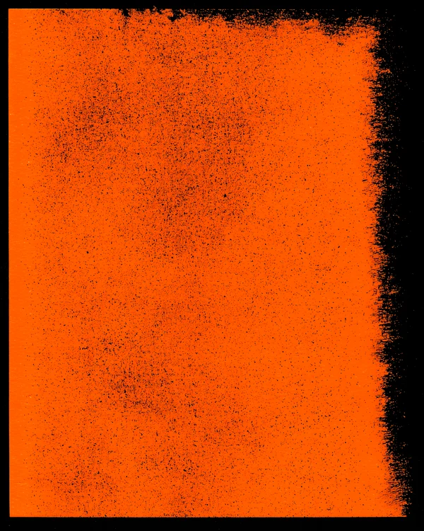Orange Speckled Paper Texture