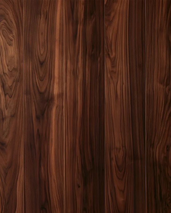 Dark Walnut Wood Plank Texture