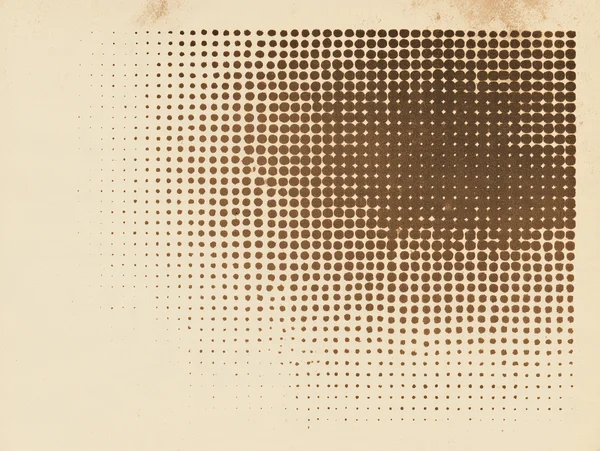 Sepia Halftone Dot Gradient