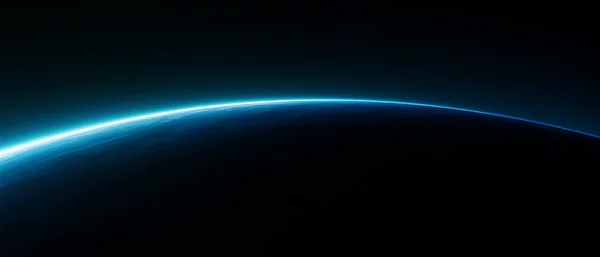 Deep Space Planet Horizon
