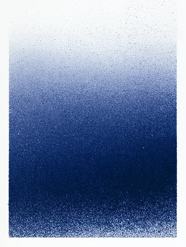 Navy Blue Grainy Gradient Texture