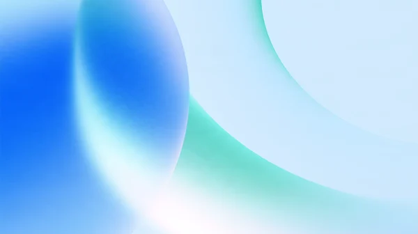 Abstract Blue and Green Gradient Shapes