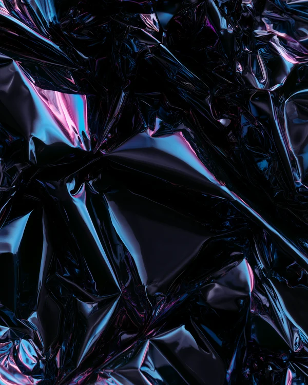 Iridescent Dark Abstract Surface