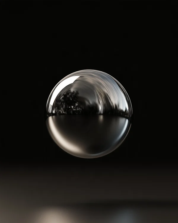 Polished Chrome Sphere