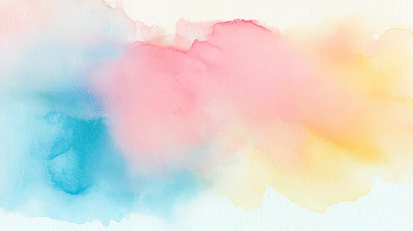 Pastel Watercolor Wash