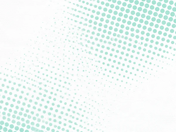 Mint Green Halftone Pattern