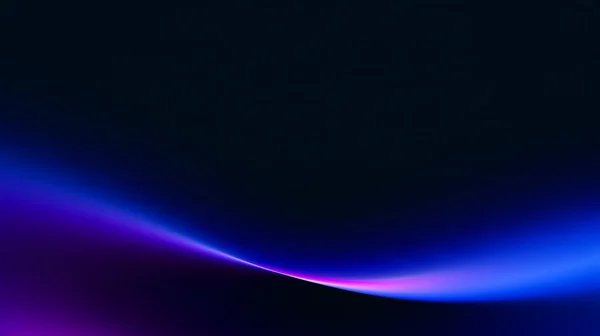 Abstract Glowing Light Wave