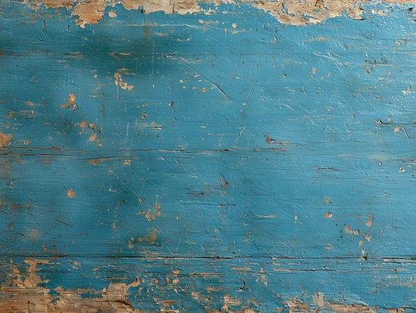 Weathered Blue Painted Wood Texture