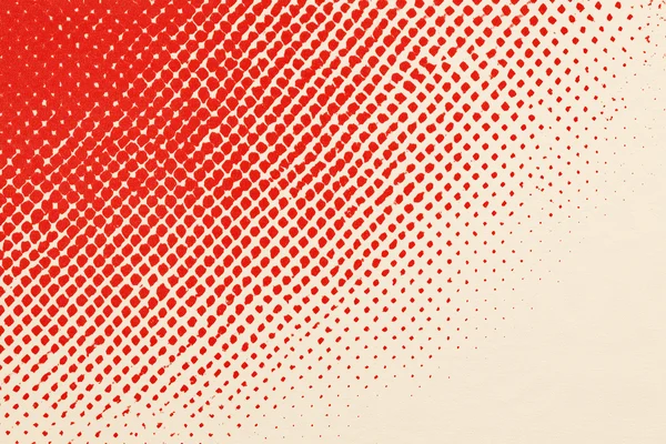Red Halftone Gradient Pattern