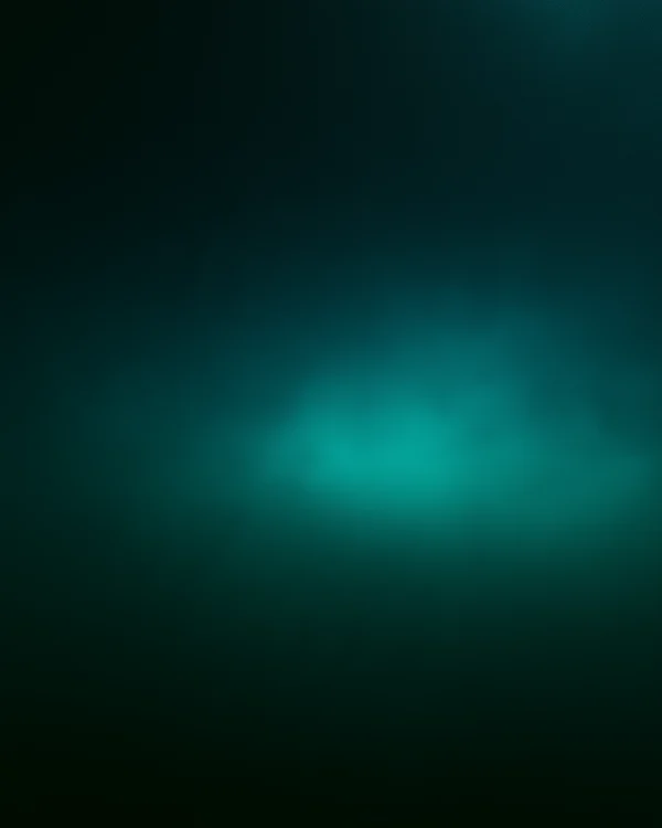 Deep Teal Gradient Glow