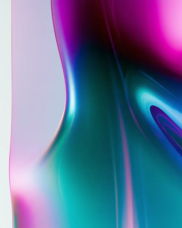 Abstract Magenta and Teal Gradient