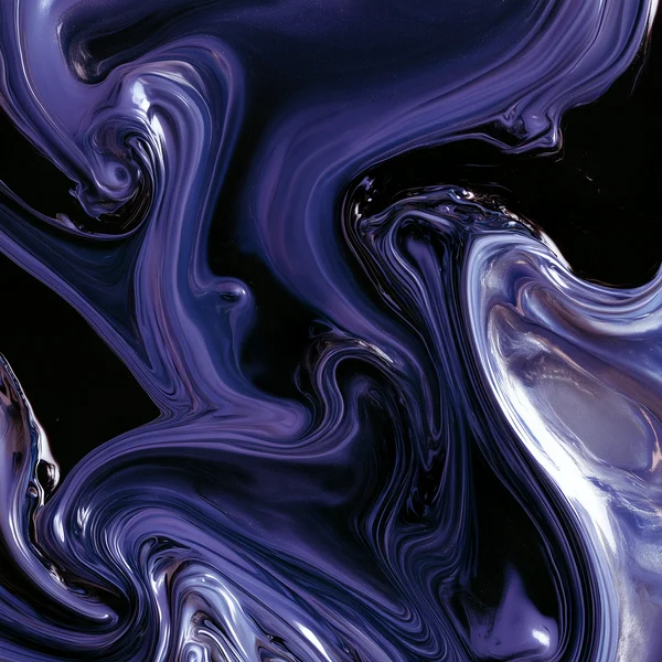 Violet and Silver Liquid Swirls