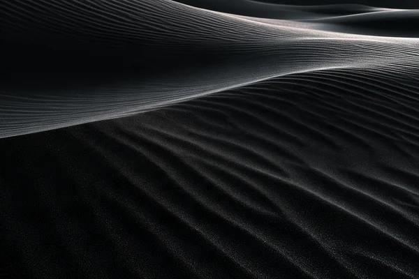 Black Sand Dune Ripples