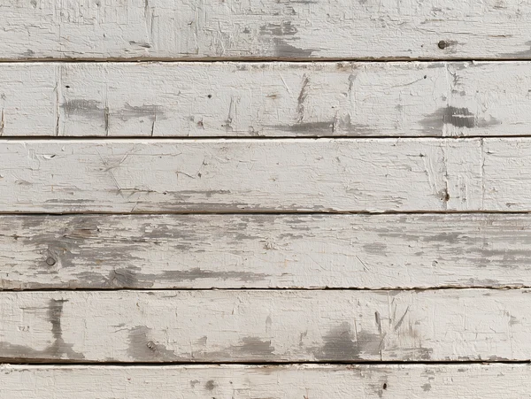 Weathered White Painted Wood Planks