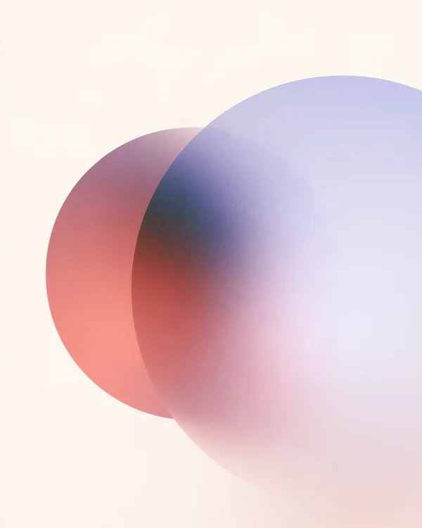 Abstract Overlapping Gradient Spheres