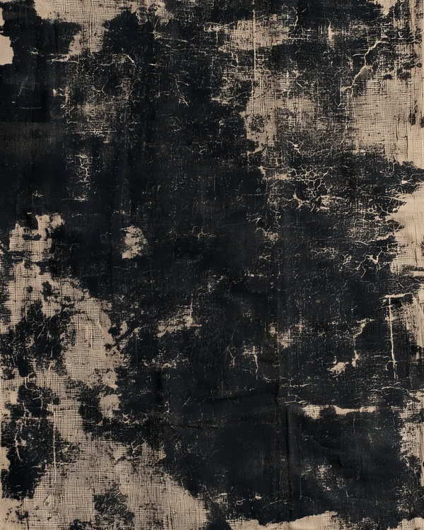 Worn Black Fabric Texture