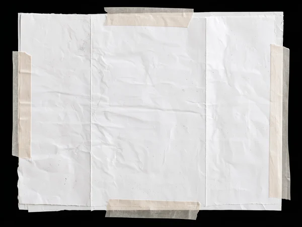 Taped White Paper Texture