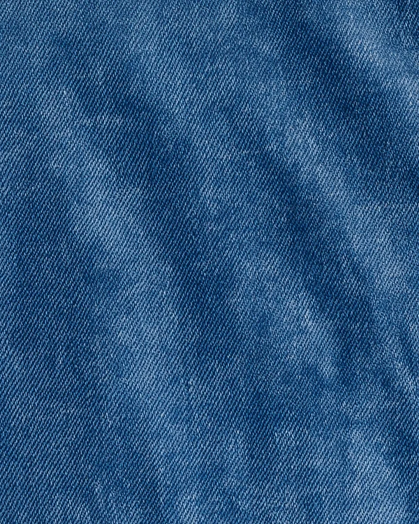 Blue Denim Fabric Texture