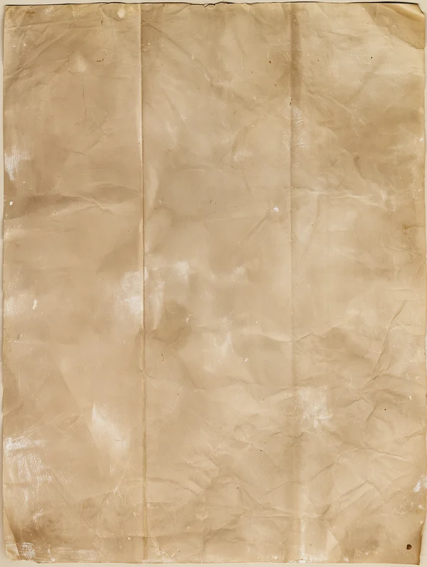 Aged Creased Paper Texture