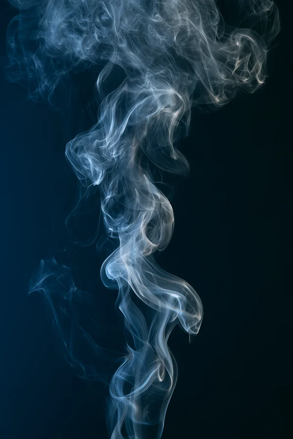 Ethereal Silver Smoke Trails