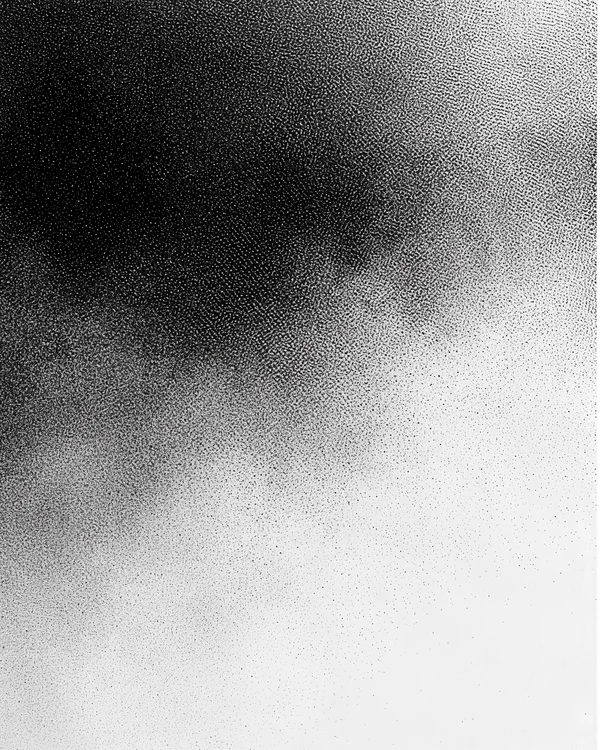 Monochrome Halftone Gradient Texture