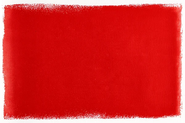 Red Painted Texture on Paper