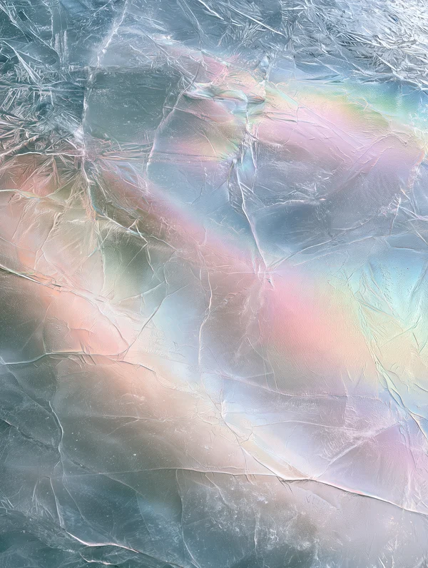 Iridescent Ice Texture