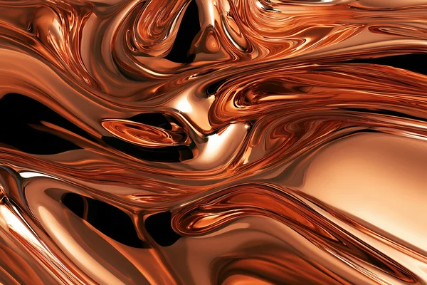 Molten Copper Flow
