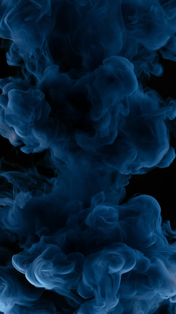 Midnight Blue Ink Swirls