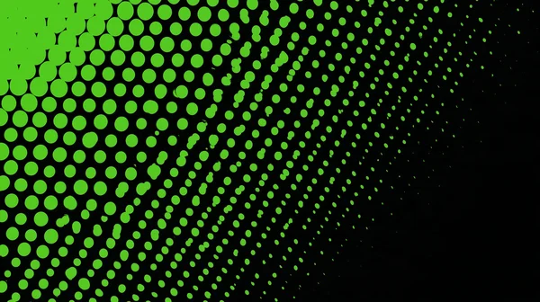 Neon Green Halftone Pattern