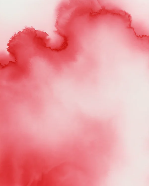 Red Watercolor Wash Texture