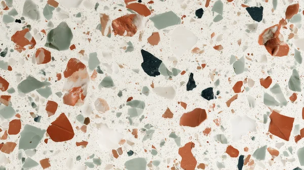 Multicolor Terrazzo Stone Surface