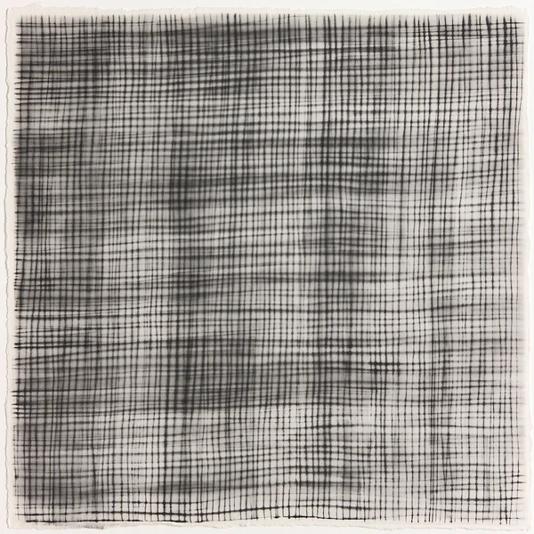Abstract Ink Grid Pattern