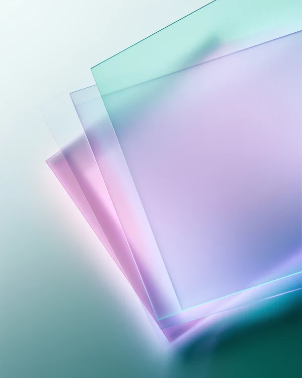 Translucent Overlapping Sheets