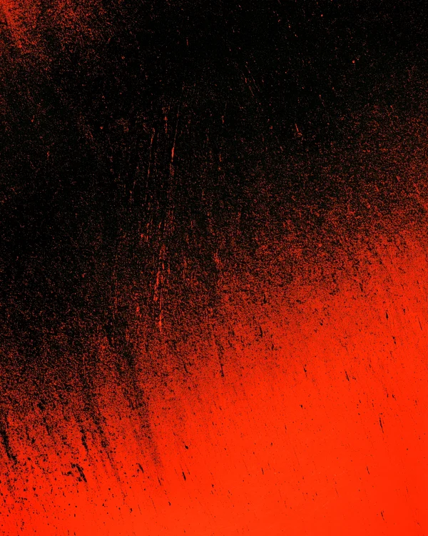 Gritty Orange and Black Abstract Texture