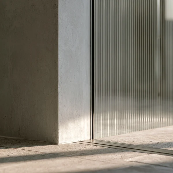 Minimalist Material Study of Glass and Stone