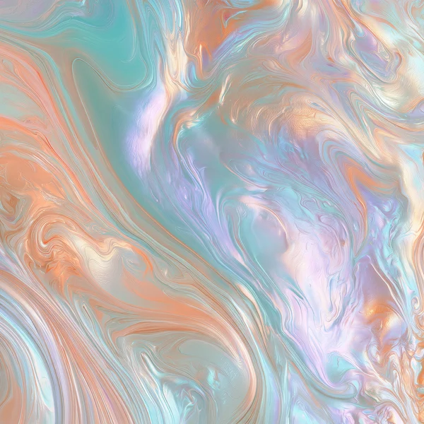 Pastel Iridescent Fluid Marble Texture