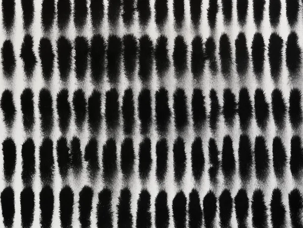 Abstract Black Ink Pattern