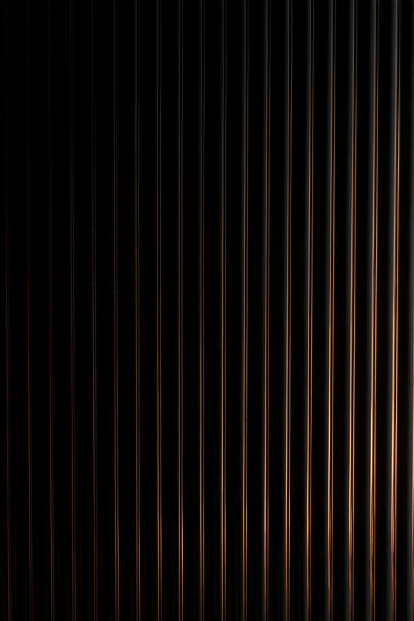 Vertical Ribbed Glass Pattern