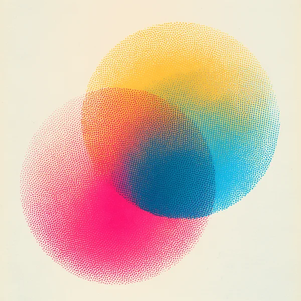 Halftone Color Overlap