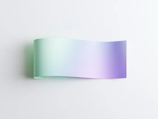 Curved Gradient Ribbon