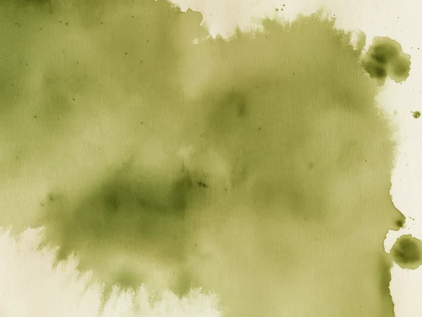 Olive Green Watercolor Wash
