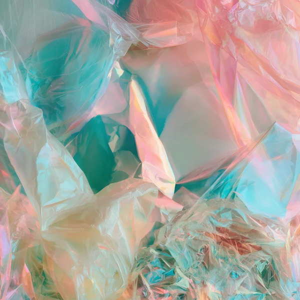 Iridescent Plastic Texture